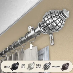 Rod Desyne Opal 1" Adjustable Curtain Rod