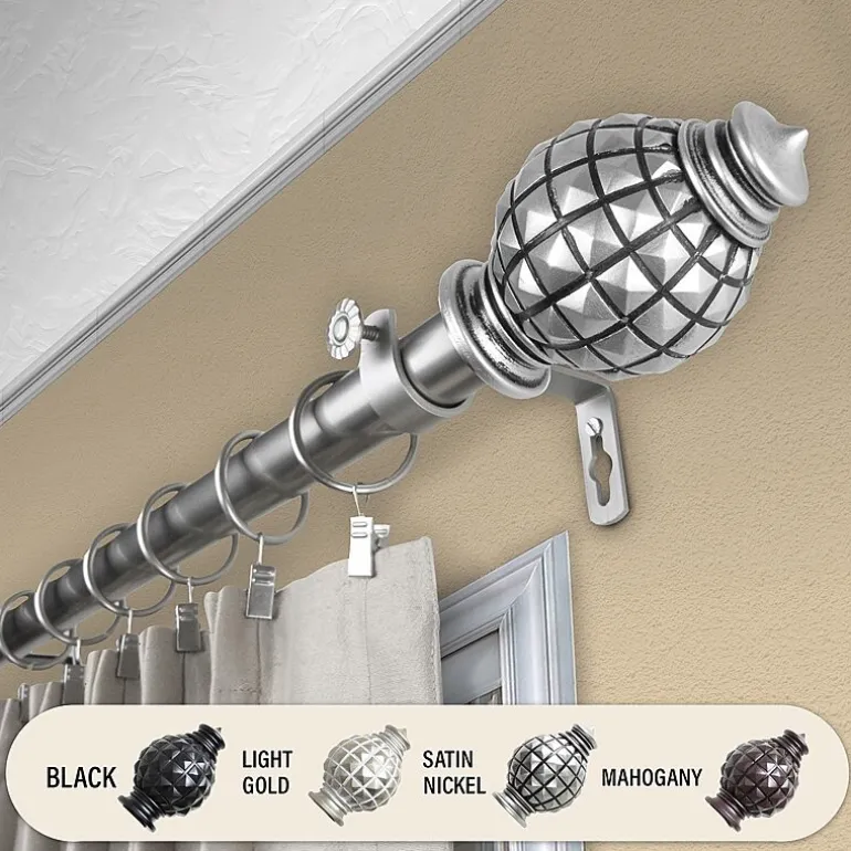 Rod Desyne Opal 1" Adjustable Curtain Rod