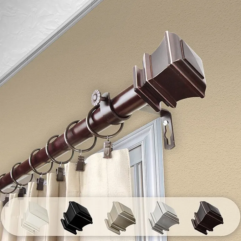 Rod Desyne Pineda 1 IN Adjustable Curtain Rod