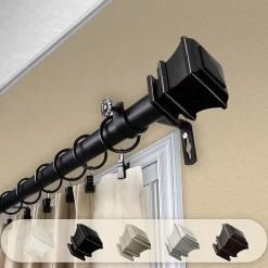 Rod Desyne Pineda 1 IN Adjustable Curtain Rod