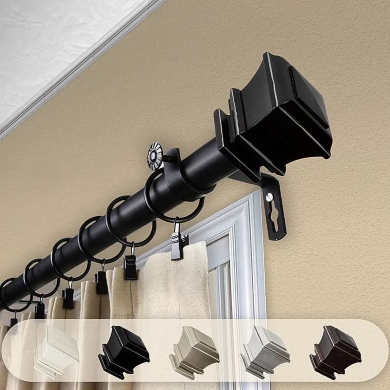 Rod Desyne Pineda 1 IN Adjustable Curtain Rod