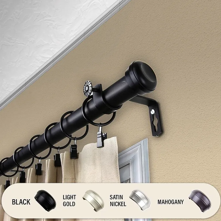 Rod Desyne Rosen 1" Adjustable Curtain Rod