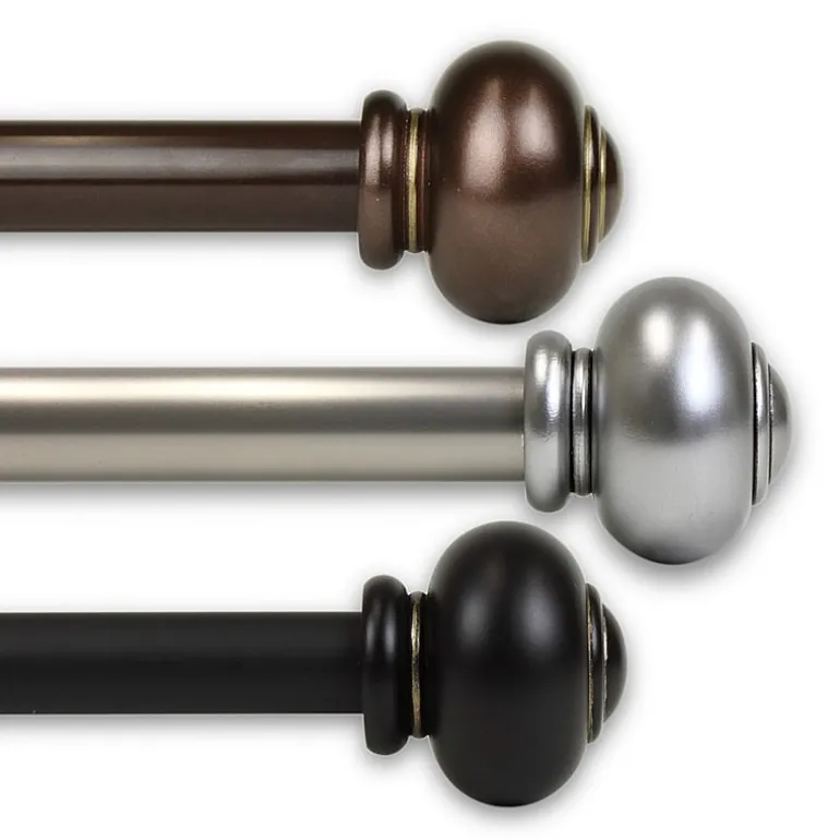 Rod Desyne Rotunda 1 IN Adjustable Curtain Rod