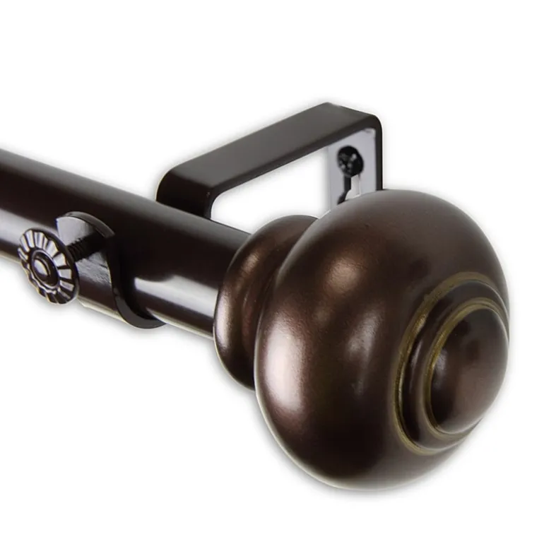 Rod Desyne Rotunda 1 IN Adjustable Curtain Rod
