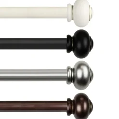 Rod Desyne Rotunda 1 IN Adjustable Curtain Rod