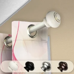 Rod Desyne Rotunda 1 IN Adjustable Curtain Rod
