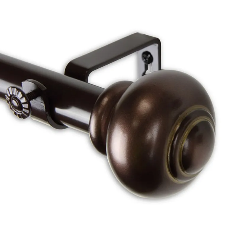 Rod Desyne Rotunda 1 IN Adjustable Curtain Rod