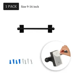 Rod Desyne Self Adhesive 7/16 IN Adjustable Curtain Rod