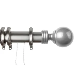 Rod Desyne Sphere Traverse Adjustable Curtain Rod