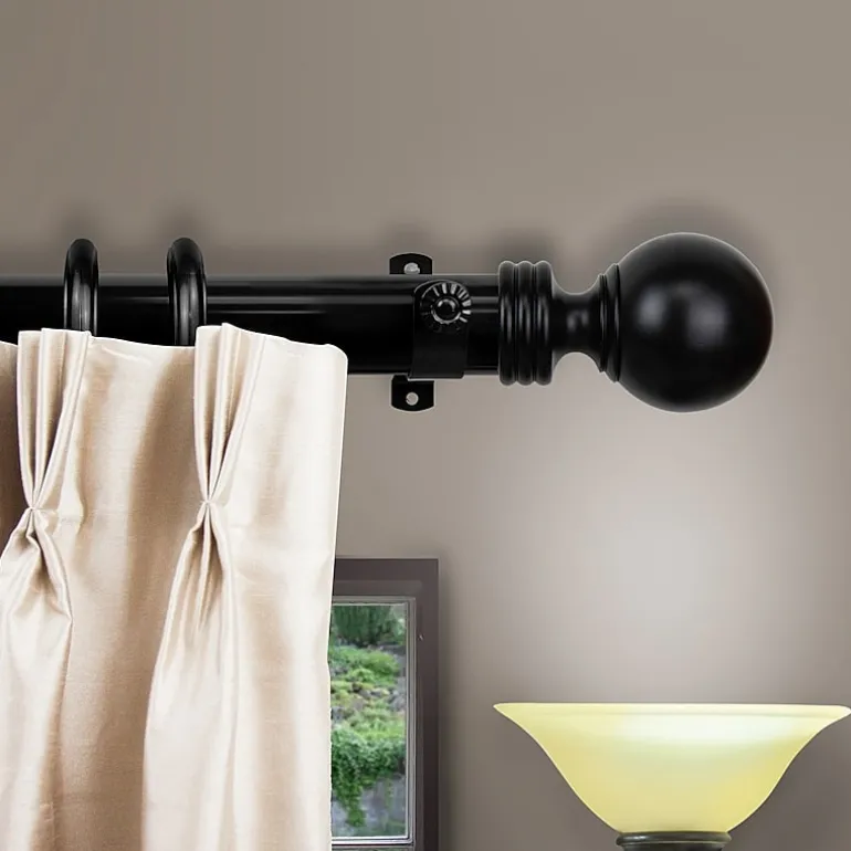 Rod Desyne Sphere Traverse Adjustable Curtain Rod