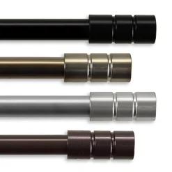 Rod Desyne Theo 13/16" Adjustable Curtain Rod