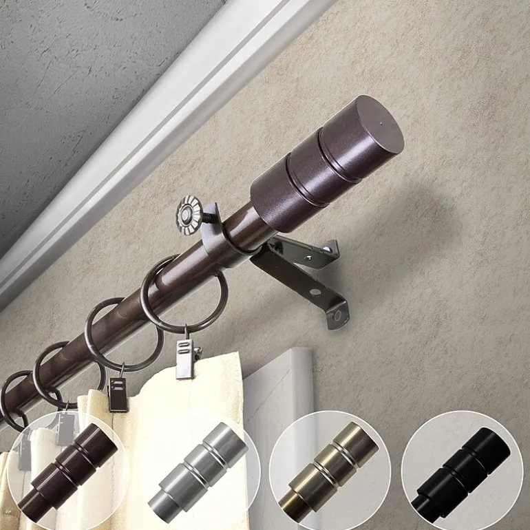 Rod Desyne Theo 13/16" Adjustable Curtain Rod
