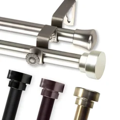 Rod Desyne Topper Double Curtain Rod