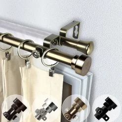 Rod Desyne Topper Double Curtain Rod