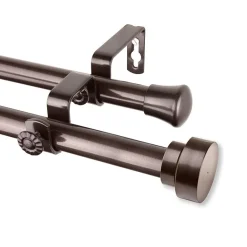 Rod Desyne Topper Double Curtain Rod