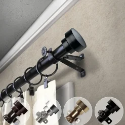 Rod Desyne Topper 3/4 IN Adjustable Curtain Rod