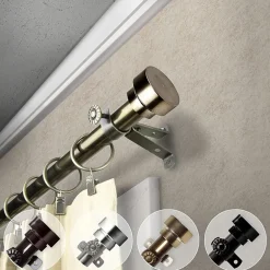Rod Desyne Topper 3/4 IN Adjustable Curtain Rod