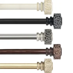 Rod Desyne Verdure 1 IN Adjustable Curtain Rod
