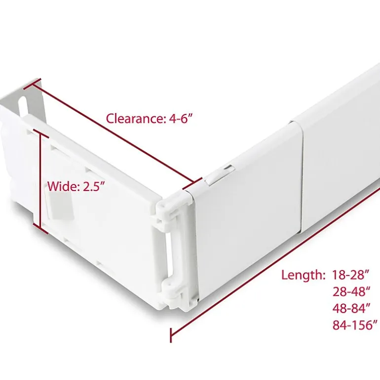 Rod Desyne Wide Pocket Adjustable Curtain Rod