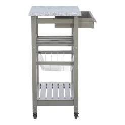 Roger Granite Top Kitchen Island