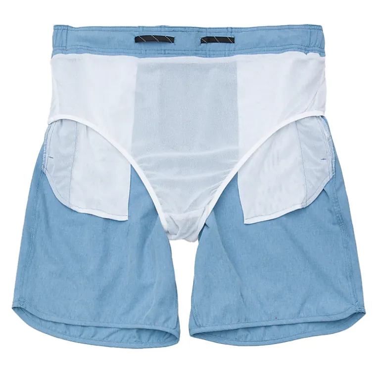 Rokka&Rolla Mens Quick-Dry Mesh-Lined Swim Trunks