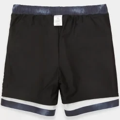 Rokka&Rolla Mens 7" Quick-Dry Swim Trunks with Compression Liner