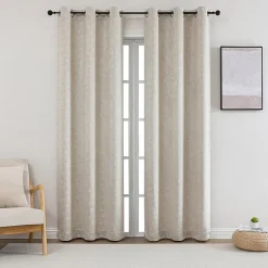 Roosevelt Grommet Top Blackout Set of 2 Curtain Panel