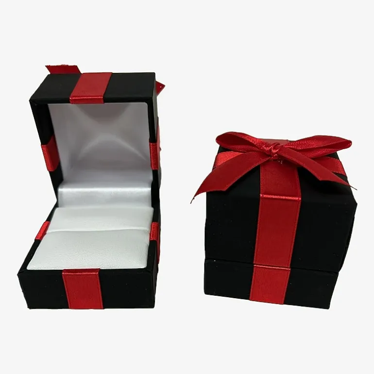 Round 3 CT.T.W. Natural Diamond Side Stone Engagement Ring in 10K or 14K Gold