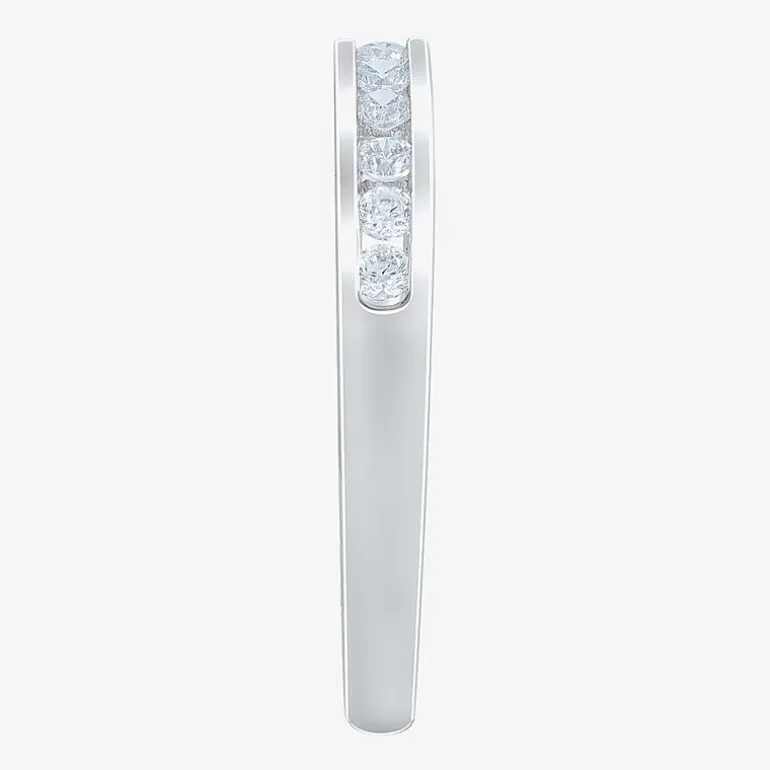 Round 1/2 CT.T.W. Natural Diamond Side Stone Bridal Set in 10K or 14K Gold