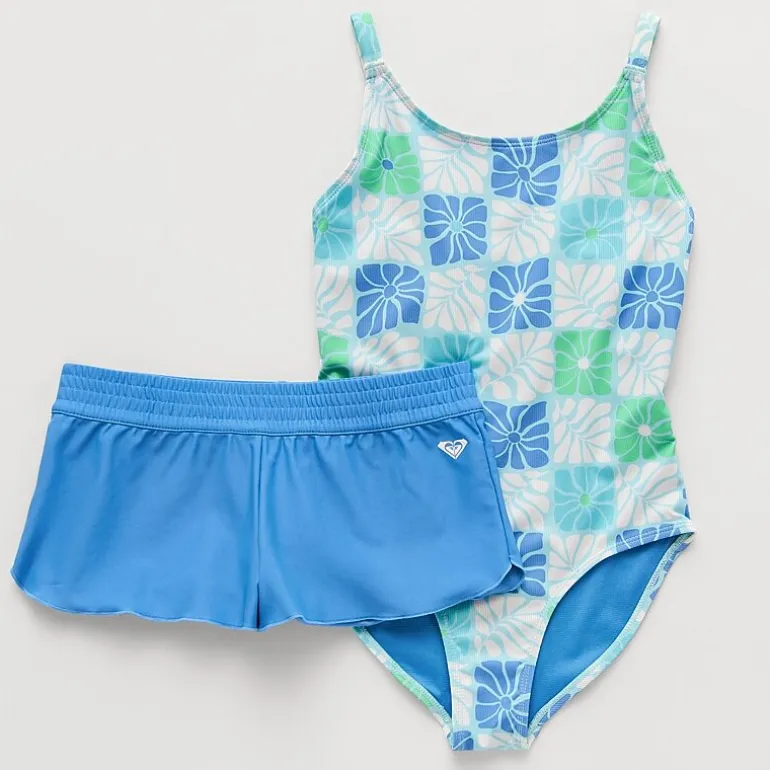 Roxy Big Kid Girls One Piece+Cover-Ups