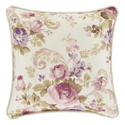 Royal Court Chambord 16x16 Square Throw Pillow