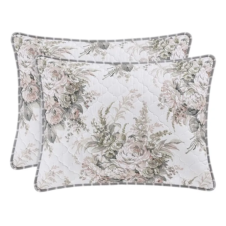 Royal Court Estelle Floral Quilt Set