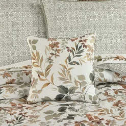 Royal Court Evergreen Square Throw Pillow