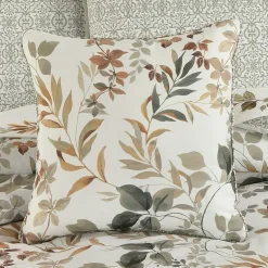 Royal Court Evergreen Square Throw Pillow