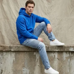 Royal Threads Mens Easy-on + Easy-off Long Sleeve Hoodie