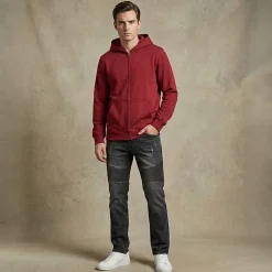 Royal Threads Mens Easy-on + Easy-off Long Sleeve Hoodie