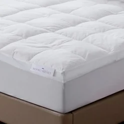 Royal Velvet 5-Inch Feather Bed With Cotton Cover