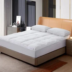 Royal Velvet 5-Inch Feather Bed With Cotton Cover