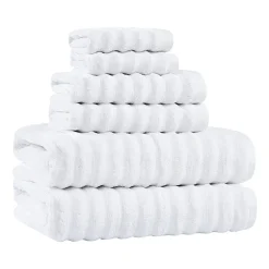 Royal Velvet Textured Towel 6-pc. Bath Towel Set