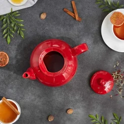 RSVP International Stoneware Teapot