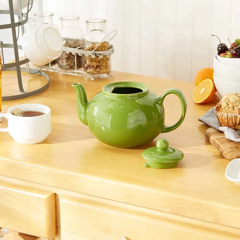 RSVP International Stoneware Teapot