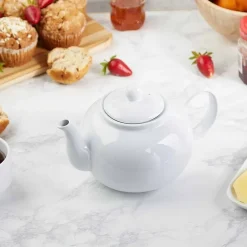 RSVP International Stoneware Teapot