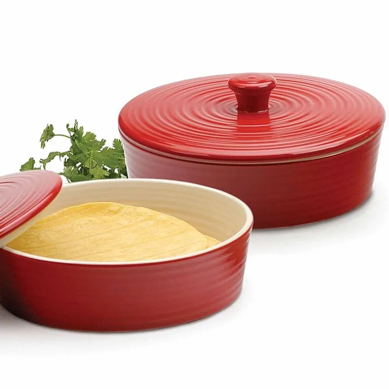 RSVP International Stoneware Tortilla Warmer - 8.5"