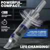 Ruvio Pro Cordless Rechargeable Hand Vacuum 17” Portable Vacuum Cleaner for Home and Car Use