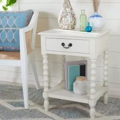 Safavieh Athena Storage 1-Drawer End Table
