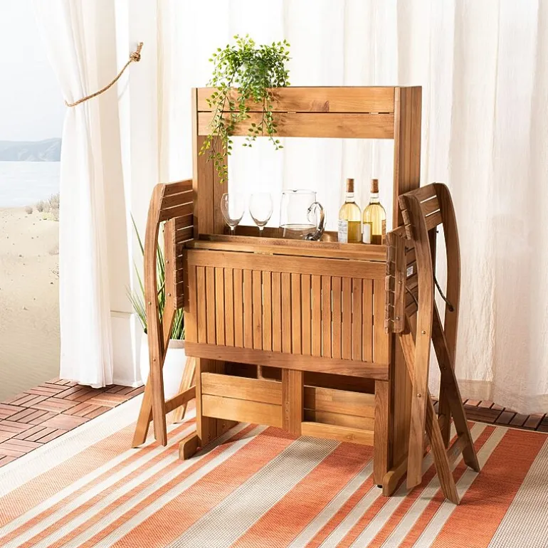 Safavieh Barley Patio Collection 3-pc. Bistro Set Folding