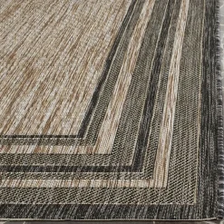 Safavieh Courtyard Collection Wanda Stripe Indoor/Outdoor Area Rug