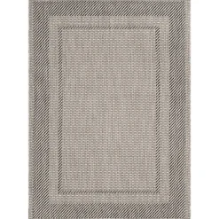 Safavieh Courtyard Collection Lorna Stripe Indoor/Outdoor Area Rug
