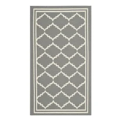 Safavieh Courtyard Collection Crispian Geometric Indoor/Outdoor Area Rug