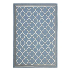 Safavieh Courtyard Collection Crispian Geometric Indoor/Outdoor Area Rug